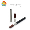 New England Buttonless vape battery 10.5mm cbd cart battery rechargeable S4 510 thread 350mah cartridge pen battery